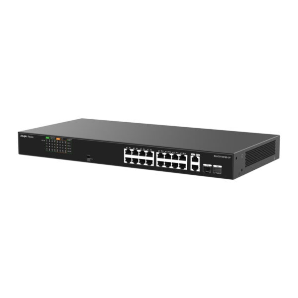 RUIJIE REYEE RG-ES118FGS-LP 16FE Port 120W Poe, 2x Combo Uplink - Görsel 2