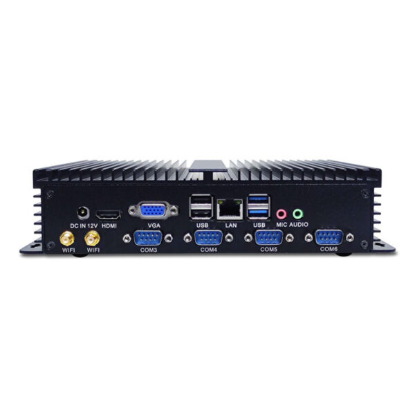 QUADRO THINPro DL-555 i5-5300U 8GB 256SSD FDOS 6xRS232 Endüstriyel Mini PC - Görsel 3