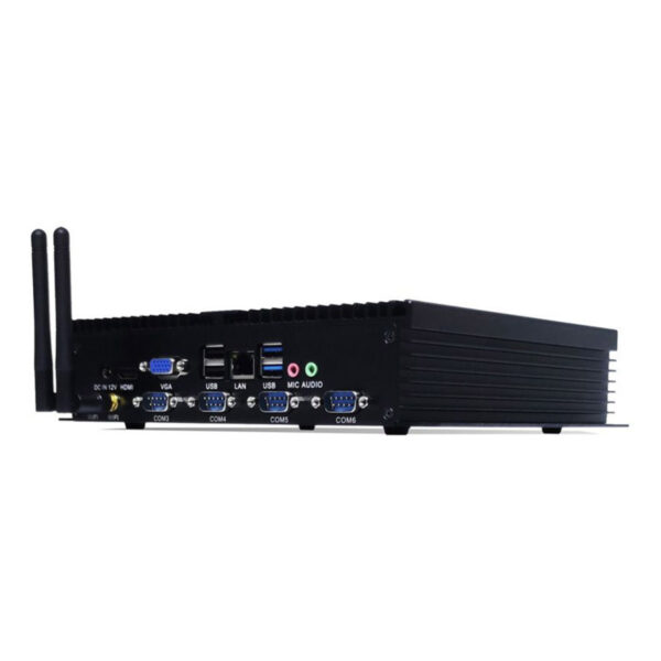 QUADRO THINPro DL-555 i5-5300U 8GB 256SSD FDOS 6xRS232 Endüstriyel Mini PC - Görsel 4