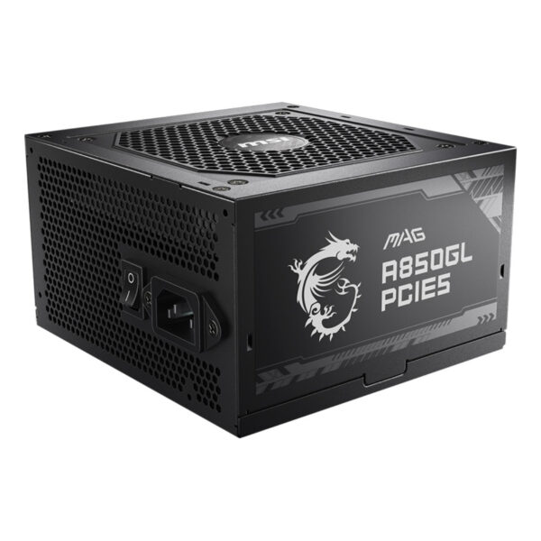 MSI MAG A850GL PCIE5 850W 80+ GOLD POWER SUPPLY - Görsel 3