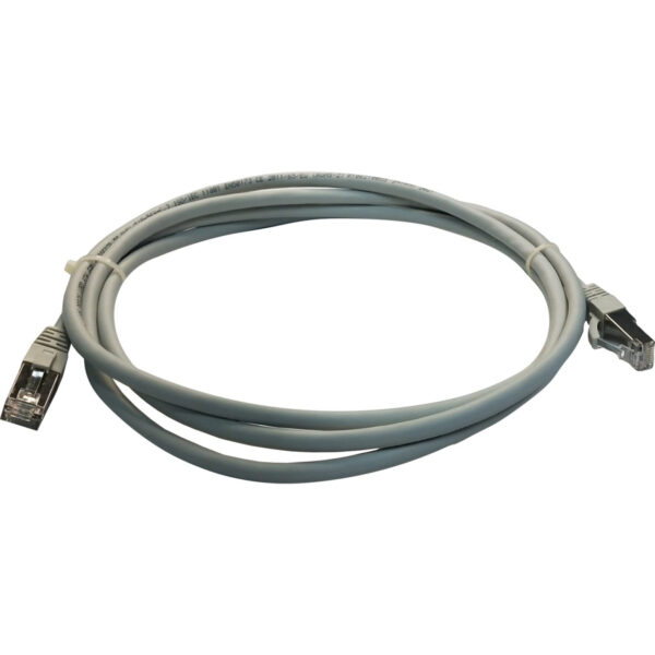ERAT S/FTP CAT6A  0,50m 4x2x24# LS0H Patch Cord Gri - Görsel 3