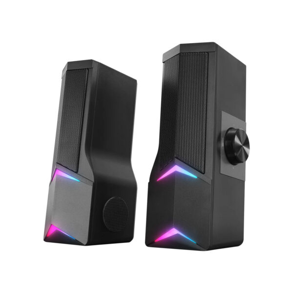 RAMPAGE Elegant X10 2.0 Bluetooth'lu Rms 3W*2 RGB Işıklı Multimedia Usb 5V 45dB - Görsel 3