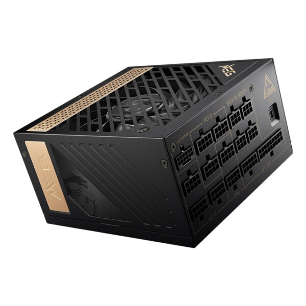 MSI MEG AI1300P PCIE5 1300W 80+ PLATINUM POWER SUPPLY - Görsel 3