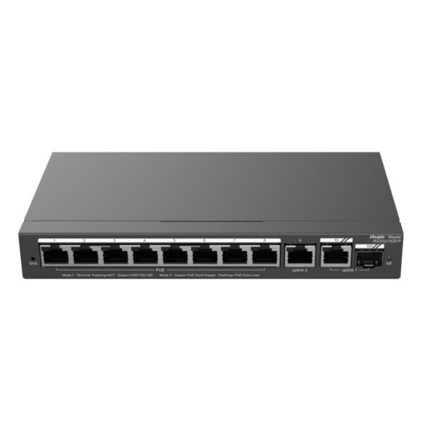 RUIJIE REYEE RG-ES210GS-P 8GE Port 120W Poe+,2GE Uplink,1GE SFP Combo  Yönetileb - Görsel 5