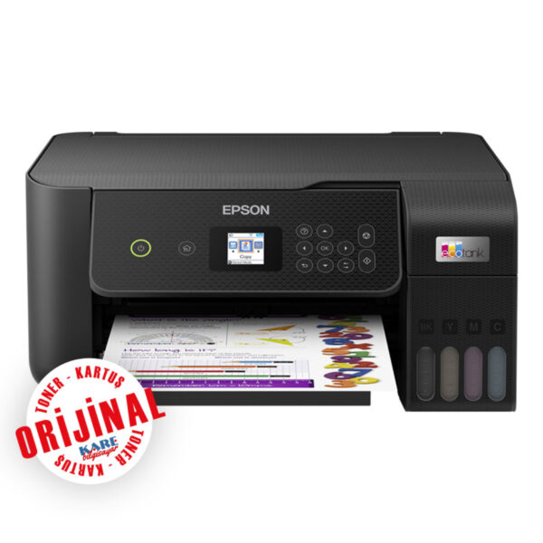 EPSON L3260 EcoTank,LCD,Wi-Fi Direct,AirPrint, Tarayıcı,Fotokopi Yazıcı - Görsel 4