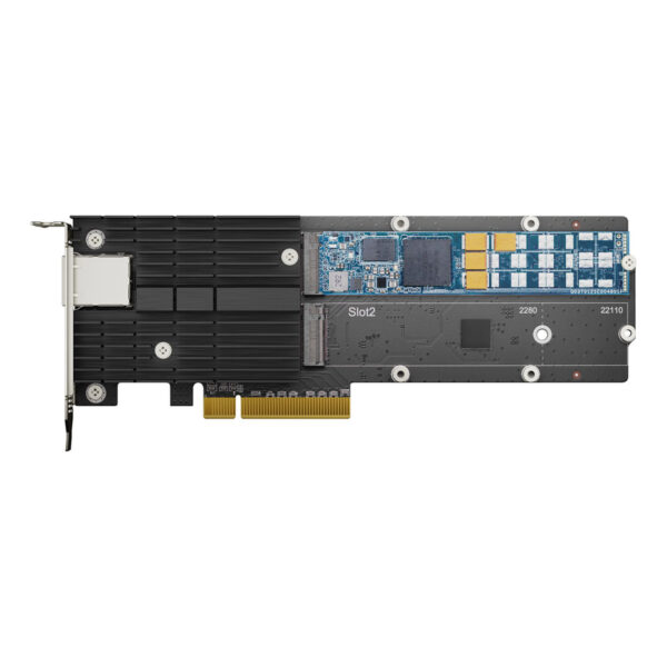 SYNOLOGY E10M20-T1 M.2 SSD + 1x10GbE Lan Card - Görsel 4