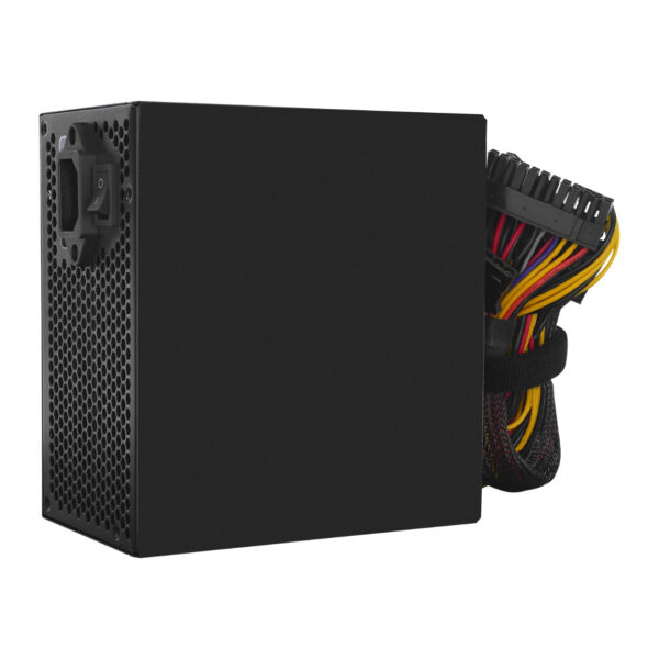 RAMPAGE RMP-500-80P 500W 80 PLUS 12cm Fan A ktif PFC Power Supply - Görsel 3