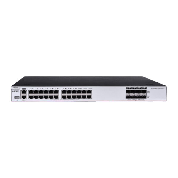 RUIJIE RG-S5760C-24GT8XS-X 24-Port 1GE RJ45 8X10G SFP L-3 Yönetilebilir Switch - Görsel 3