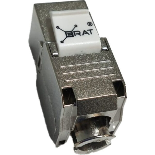 ERAT Cat6A FTP Keystone Jack 180 derece Shielded - Görsel 2