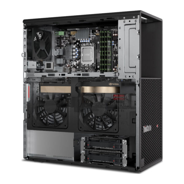 WS P3 I7-13700K 16C 3.4GHz 2×16GB 4400MHz UDIMM 1TB SSD NVIDIA T1000 8GB 750W - Görsel 2