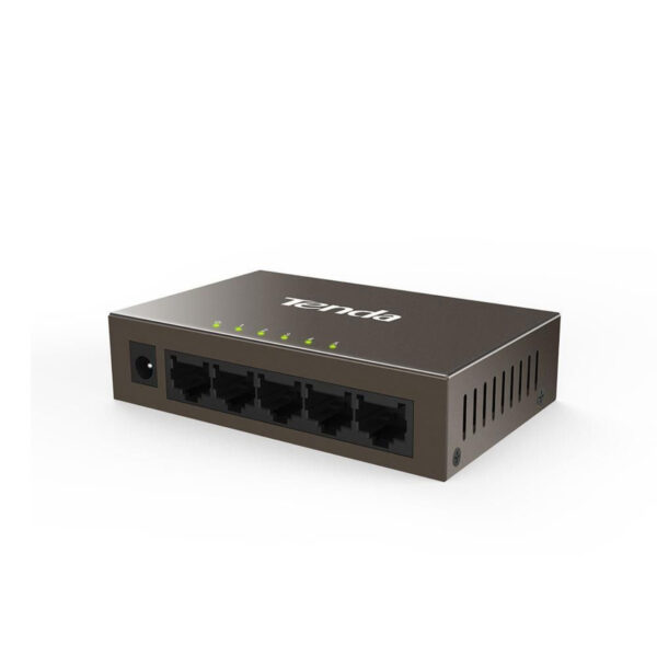TENDA TEF1005D 5FE Port Metal Desktop Switch - Görsel 2