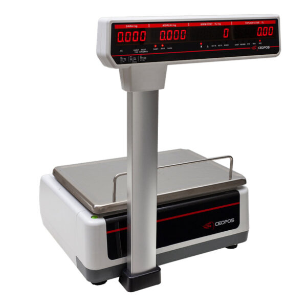 CEOPOS CDS-E 30 KG BARKODLU TERAZİ - Görsel 3