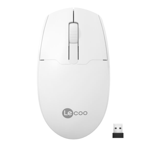 LENOVO LECOO WS204 BEYAZ KABLOSUZ MOUSE - Görsel 3