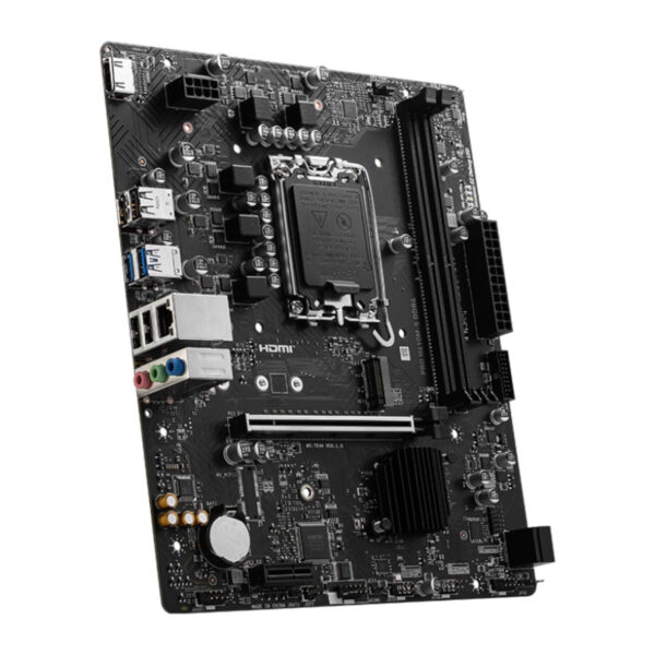 MSI MB PRO H610M-S DDR4 SOKET 1700 DDR4 3200(OC) HDMI  M.2 USB3.2 1x 1G LAN mATX - Görsel 4