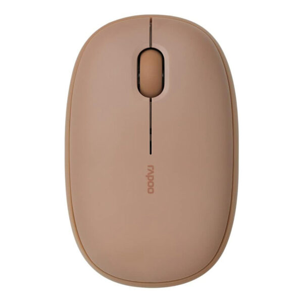 RAPOO M660 Kahverengi Çok Modlu Bluetooth Kablosuz Sessiz Mouse - Görsel 3