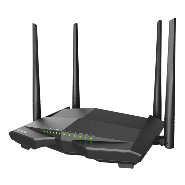 TENDA V12 1200Mpbs Dual Band VDSL2/ADSL2+ Modem/Router - Görsel 3