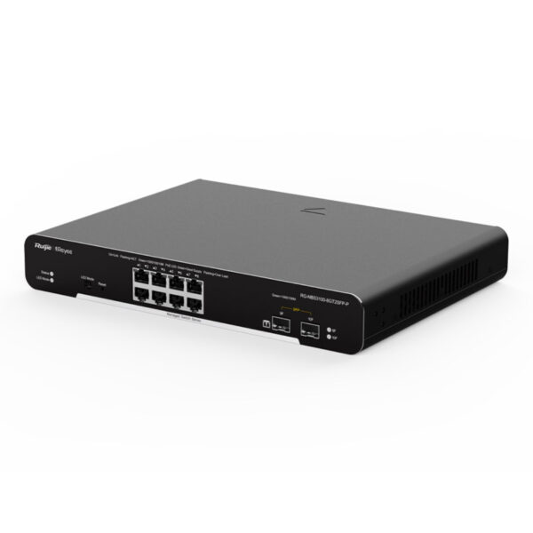 RUIJIE-REYEE RG-NBS3100-8GT2SFP-P 8GEPort+2x1GESFP 125W Poe Yönetilebilir Switch - Görsel 3