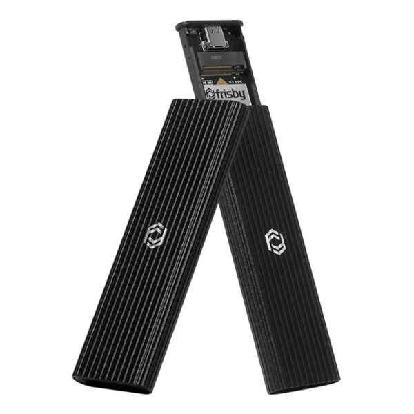 FRISBY FHC-M2305 Type-C USB 3.1 - M.2 PCIe NVMe SSD Alüminyum Disk Kutusu - Görsel 3