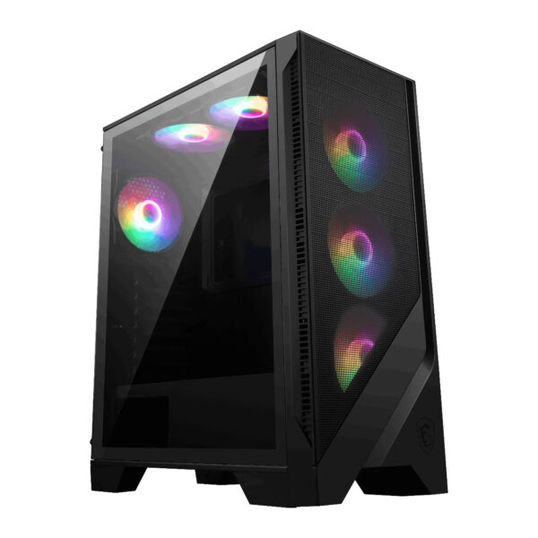 MSI MAG FORGE 120A AIRFLOW TEMPERLİ CAM 6 X120MM AUTO RGB FAN ATX GAMING KASA - Görsel 8