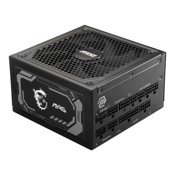 MSI MAG A1250GL PCIE5 1250W 80+ GOLD POWER SUPPLY - Görsel 4
