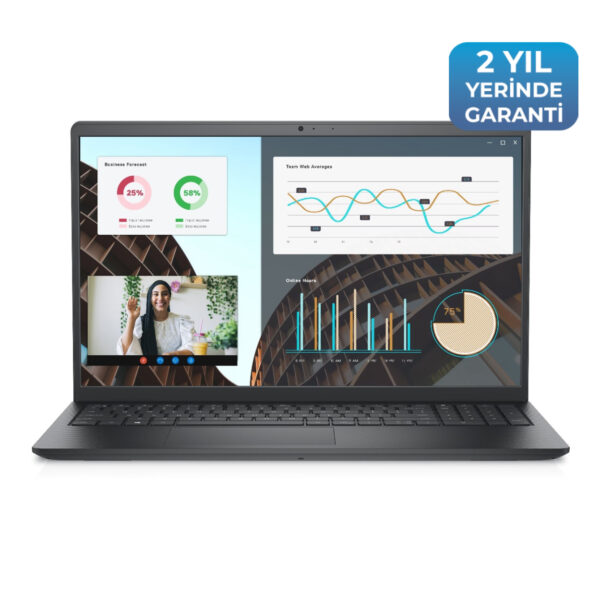DELL Vostro 3530 15.6"120Hz i7-1355U 16GB 512SSD UBUNTU - Görsel 6