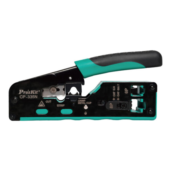 Proskit CP-335N Sıkma Pensesi CAT7-CAT6-CAT5 RJ-45 / RJ-11 ESKİ NESİL - Görsel 2