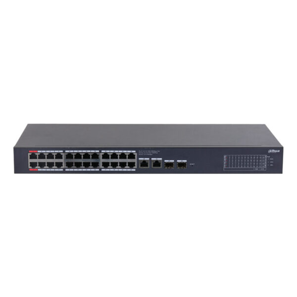 DAHUA CS4228-24GT-240 24GE PoE Port (240W), 2GE Uplink, 2xSFP Cloud Managed Swit - Görsel 2