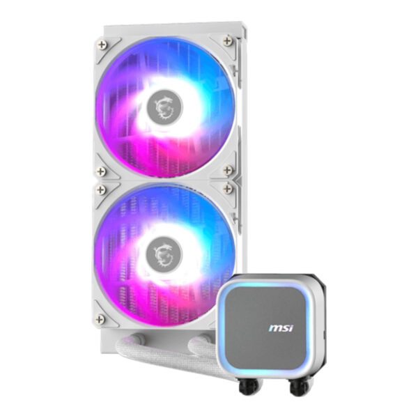 MSI MAG CORELIQUID A13 240 WHITE 240 mm ARGB LGA1700/1851 Sıvı Soğutucusu - Görsel 2