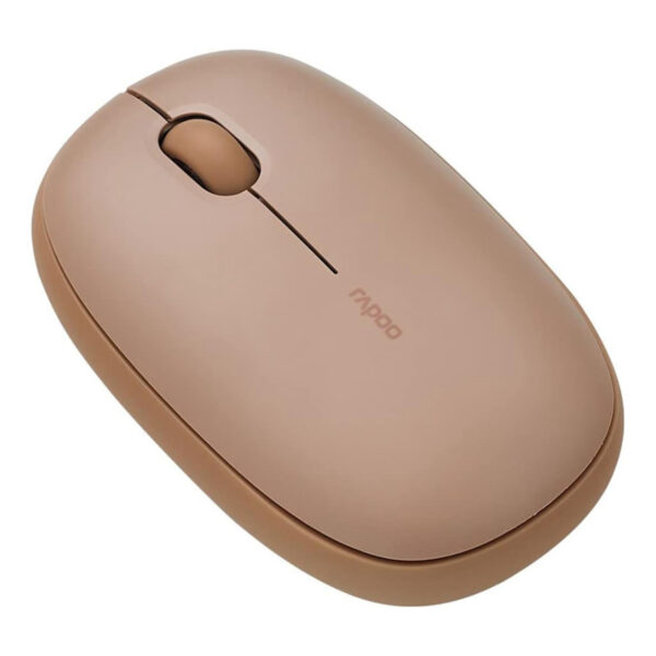 RAPOO M660 Kahverengi Çok Modlu Bluetooth Kablosuz Sessiz Mouse - Görsel 4