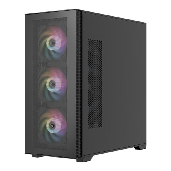 FRISBY FC-9535G GAMING MESH KASA 4X RGB FAN (650w 80+) - Görsel 5