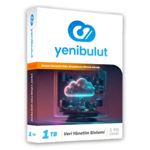 Yenibulut Veri Yönetim Yazılımı 1 TB 1 Yıl Lisans 8 Kullanıcı