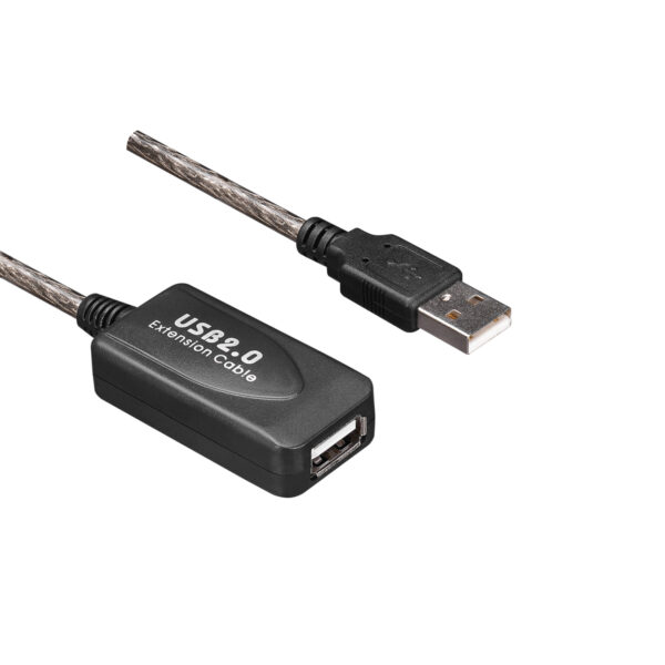 S-link SL-UE135 Usb2.0 15m Şeffaf Uzatma Kablo - Görsel 2
