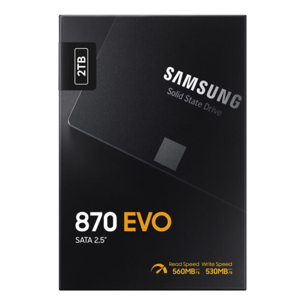 SAMSUNG 2TB 870 EVO SATA3-6  560/530MB/s SSD - Görsel 5