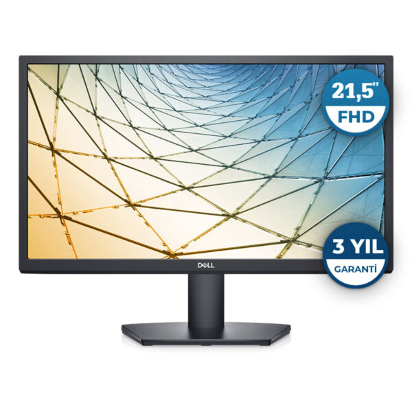 21.5" DELL SE2222H 8ms 60Hz 250nt HDMI VGA VESA 3Yıl Garanti Monitör - Görsel 6