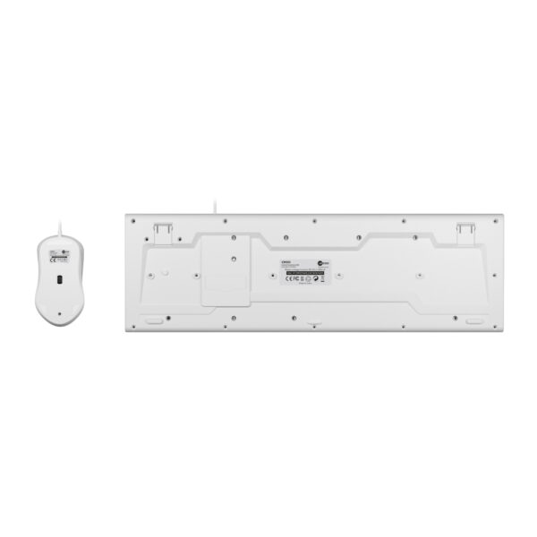 LENOVO LECOO CM101 BEYAZ KABLOLU MOUSE & KLAVYE SET - Görsel 4