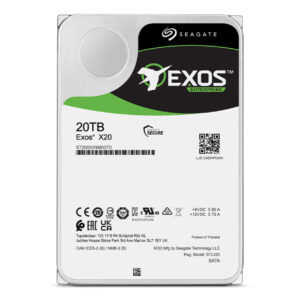 SEAGATE EXOS Enterprise 20 TB SATA X20 7200RPM 256MB