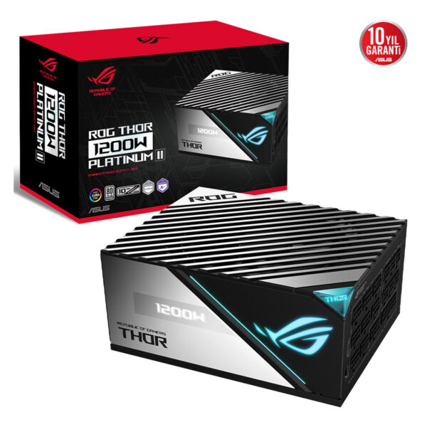ASUS ROG-THOR-1200P2-GAMING PLUS PLATINUM 1200W MODÜLER GÜÇ KAYNAĞI - Görsel 11