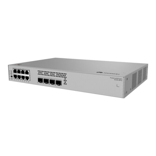 HUAWEI eKitEngine S220S-8P4J 8GE PoE+ 128W, 4x 2,5G SFP L2 Yönetilebilir Switch - Görsel 4