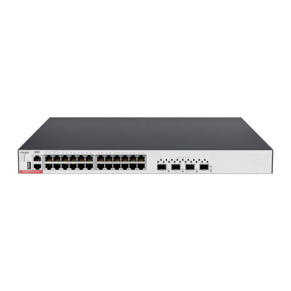 RUIJIE RG-S5310-24GT4XS-E 24-Port 1GE RJ45 4X10G SFP L-3 Yönetilebilir Switch - Görsel 4