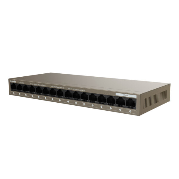 TENDA TEG1016M 16GE Port Desktop Switch - Görsel 3