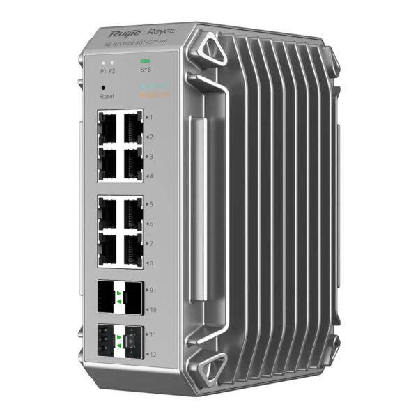 RUIJIE REYEE RG-NIS3100 8GE PoE/PoE+, 4GE SFP,240W Endüstriyel - Görsel 5