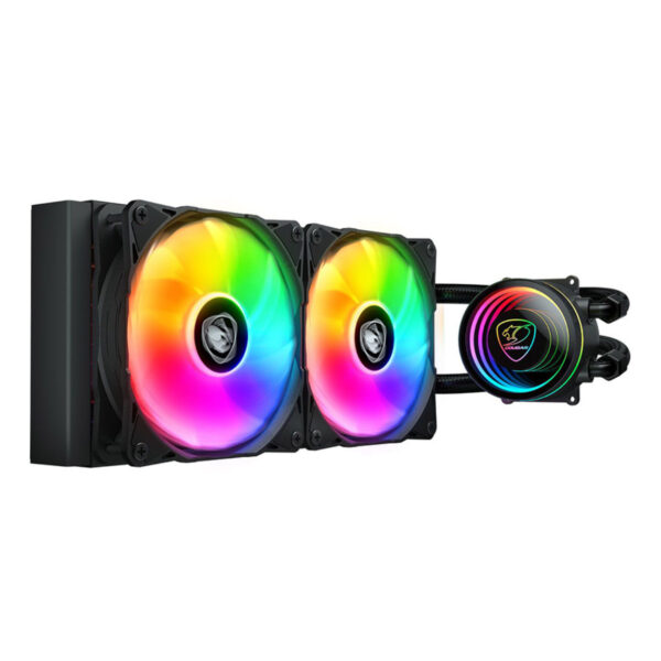 COUGAR POSEIDON ELITE ARGB 240 LIQUID Intel (1700, 1200), AMD Uyumlu COOLE BLACK - Görsel 5