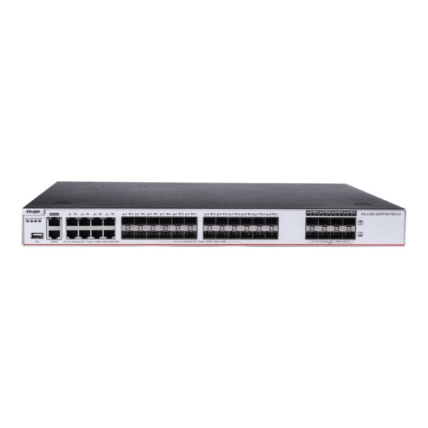 RUIJIE RG-CS85-24SFP/8GT8XS-D 24GExSFP, 8GE Combo, 8x10G SFP+ L3 Yönetil - Görsel 4