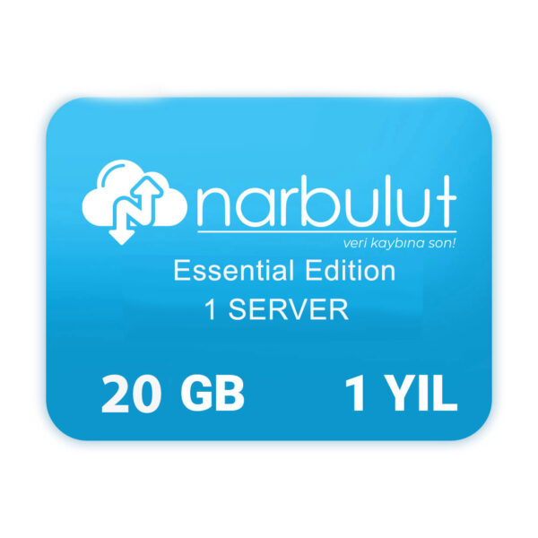 NARBULUT Backup Now 20 GB Essential  Edition-1 SERVER 1YIL - Görsel 2