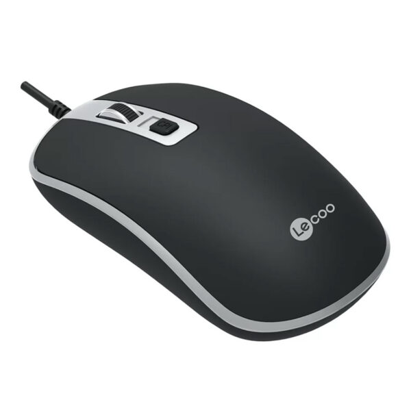 LENOVO LECOO MS104 SİYAH USB KABLOLU MOUSE - Görsel 7