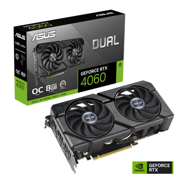 8 GB ASUS DUAL-RTX4060-O8G-EVO GDDR6 128bit 2535MHz OC HDMI 3xDP DLSS3 EKRAN KAR - Görsel 7
