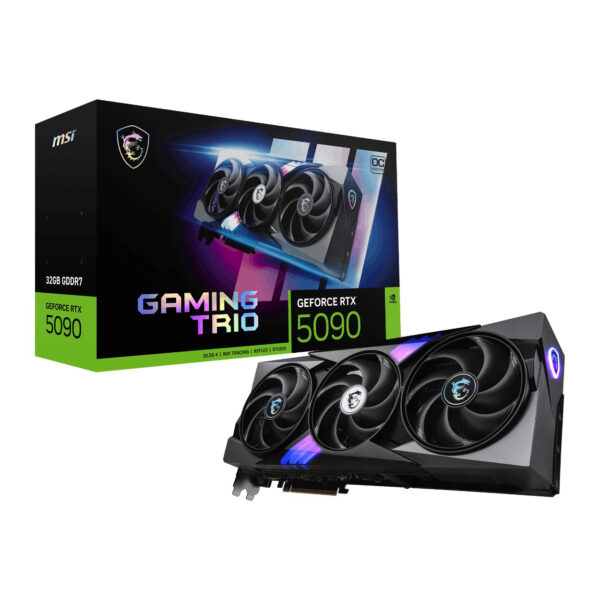 32 GB MSI GEFORCE RTX 5090 GAMING TRIO OC GDRR7 512B DX12 PCIE 5.0 X16 (3XDP 1XH - Görsel 7