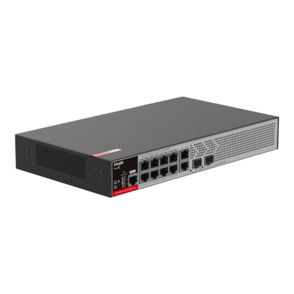 RUIJIE RG-S2915-10GT2MS-P-L 10GE, PoE125W, 2x2.5G SFP+, L2+ Yönetilebilir Switch - Görsel 4