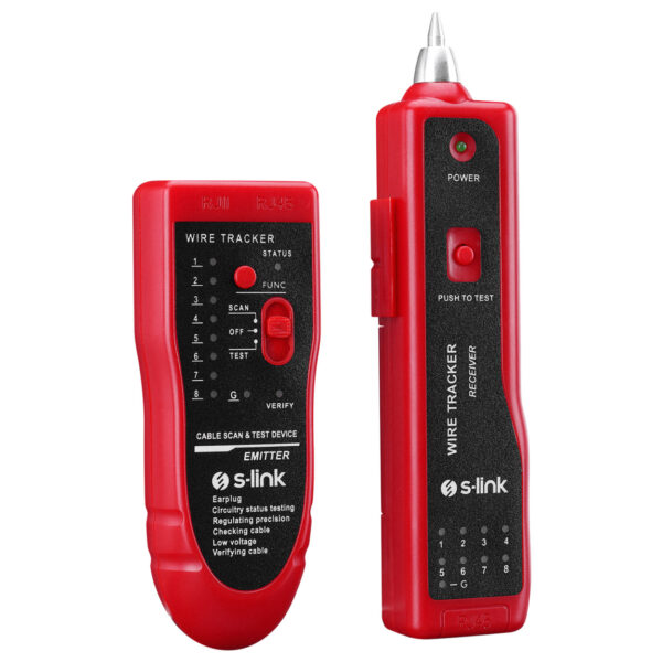 S-LINK SL-KB10 Lüks Çantalı Kablo Bulucu ve Tester - Görsel 4