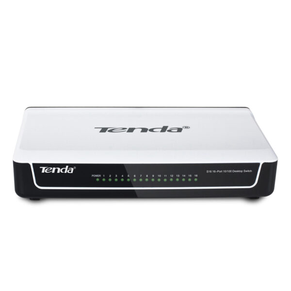 TENDA S16 16FE Port Desktop Switch - Görsel 3